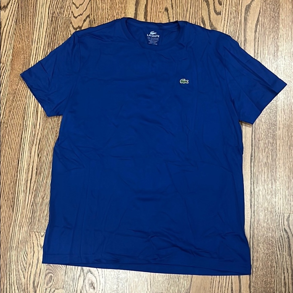 NWOT Lacoste Men’s T-shirt. Size 7/ XL Royal Blue
